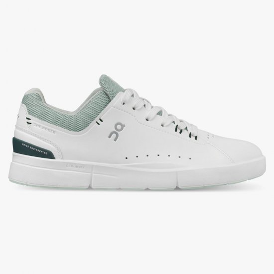 On THE ROGER Advantage: the versatile everyday sneaker - White | Juniper - Click Image to Close