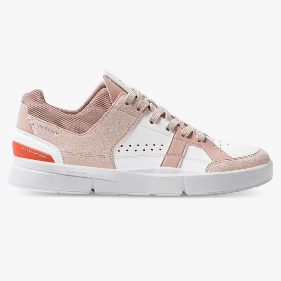 On THE ROGER Clubhouse: the expressive everyday sneaker - Rose | White - Click Image to Close