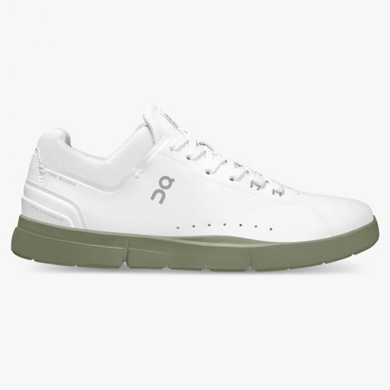 On THE ROGER Advantage: the versatile everyday sneaker - White | Reseda - Click Image to Close