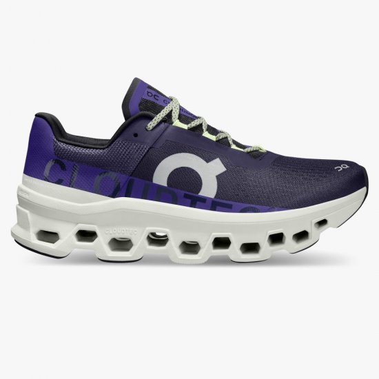 On The Cloudmonster: Lightweight cushioned running shoe - Acai | Aloe - Click Image to Close