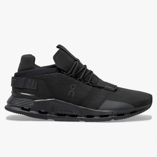 On Cloudnova - The lightweight sneaker for all-day comfort - Black | Eclipse - Click Image to Close